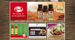 Desktop Screenshot of helafood.eu